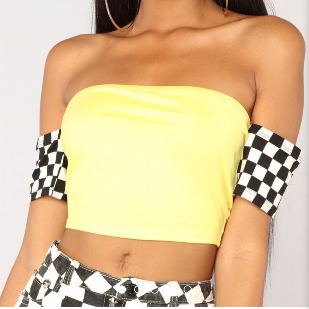 Fashion Nova Crop Top Sz S